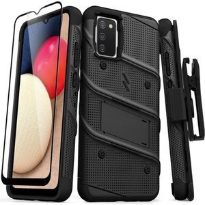 ZIZO Bolt Series for Galaxy A02s Case with Screen Protector